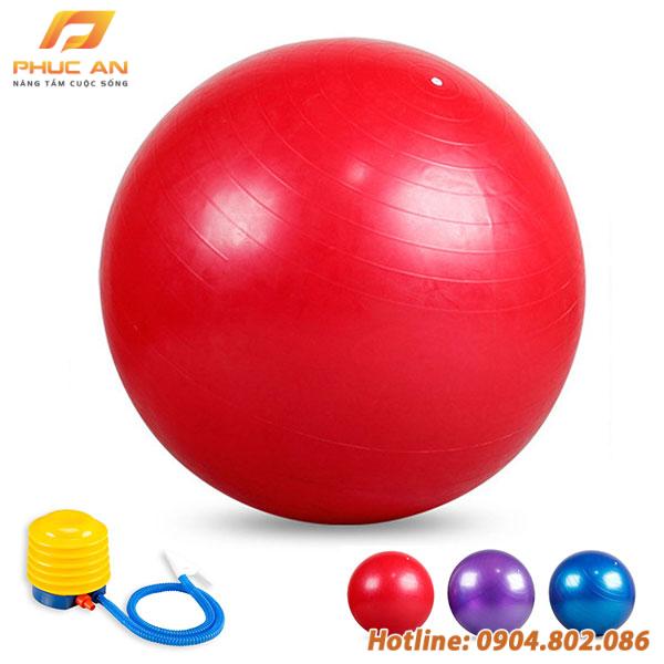 bóng tập yoga trơn 65cm