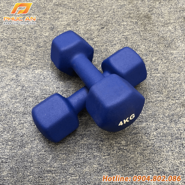 Tạ tay nữ bọc cao su