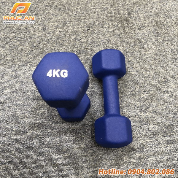 Tạ tay nữ bọc cao su