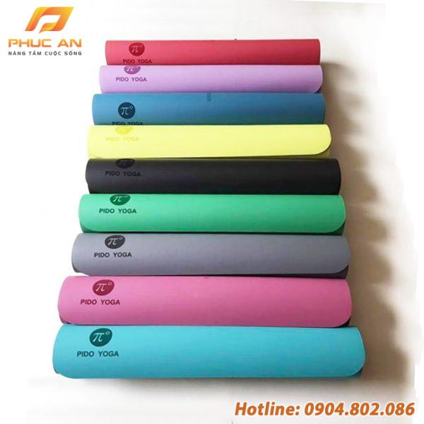 thảm cao su tập YOGA PIDO có định tuyến