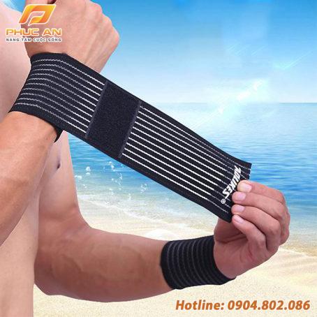 Băng cuốn bảo vệ cổ tay 40cm Aolikes AL1526