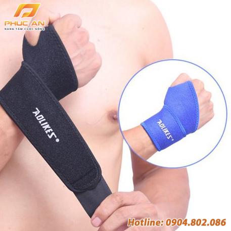 Băng cuốn bảo vệ cổ tay thể thao Aolikes AL7937