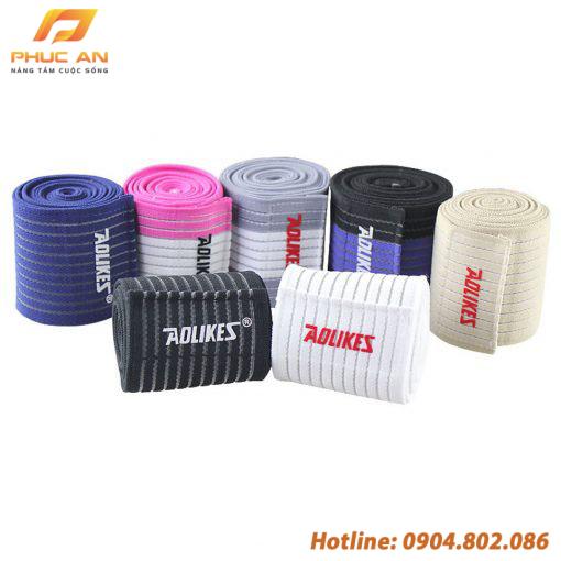 Băng cuốn đàn hồi bảo vệ đầu gối Aolikes AL1516