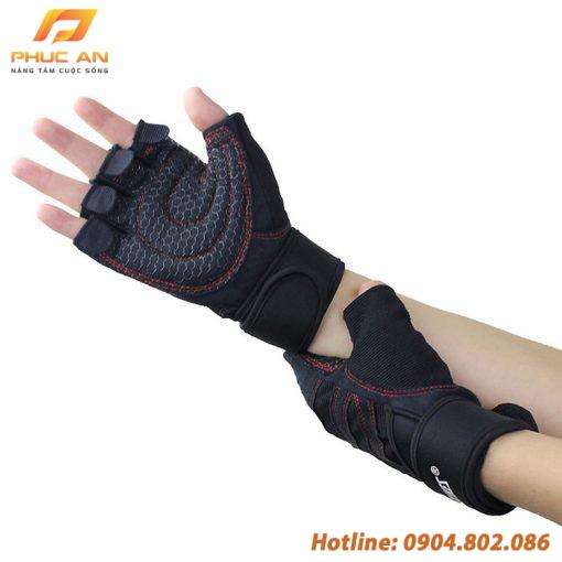 Bộ đôi găng tay tập GYM có cuốn cổ tay Aolikes AL109