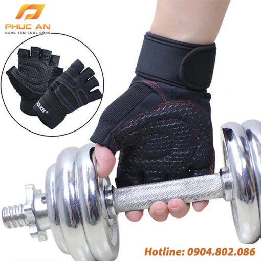 Bộ đôi găng tay tập GYM có cuốn cổ tay Aolikes AL109