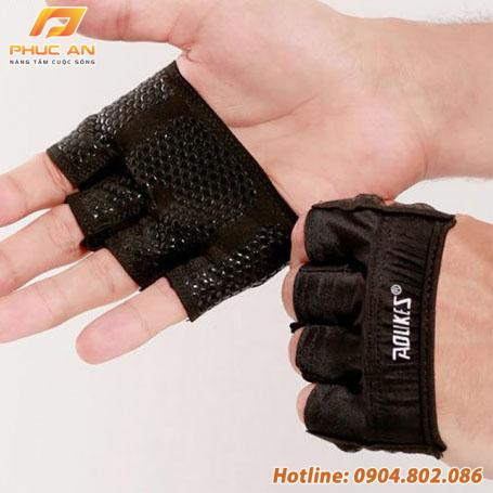 Bộ đôi găng tay xỏ ngón Silicon chống trượt Aolikes AL111