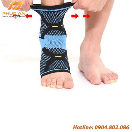 Cuốn bảo vệ mắt cá chân Silicone cao cấp Aolikes AL7131