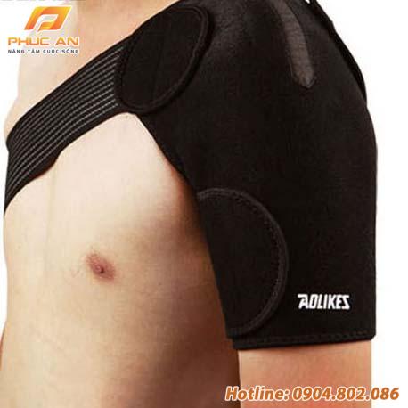 Đai bảo vệ vai đàn hồi chính hãng Aolikes AL1696
