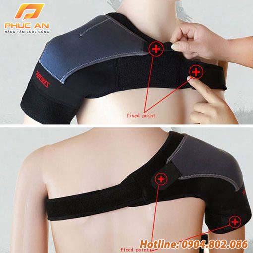 Đai bảo vệ vai khi tập luyện thể dục, thể thao Aolikes AL1697