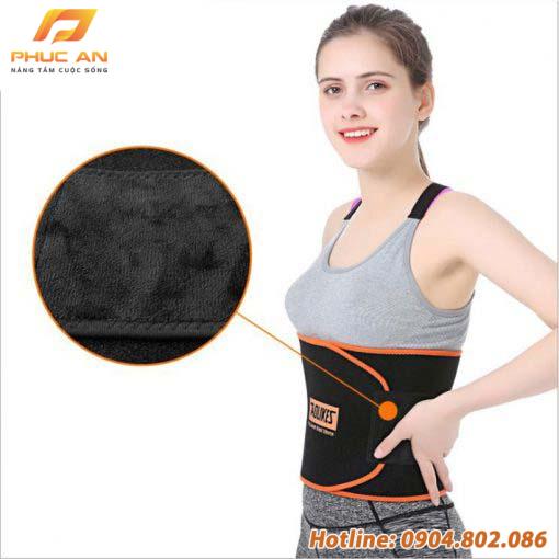 Đai cuốn nóng giảm mỡ bụng, tập gym, yoga Aolikes AL7980