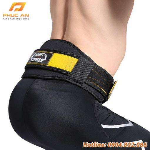 Đai lưng gánh tạ tập gym chuyên nghiệp Aolikes AL7983