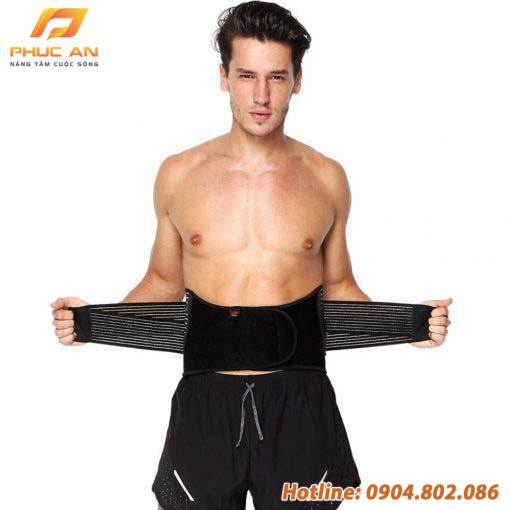 Đai lưng tập gym có lò xo hỗ trợ Aolikes AL7990