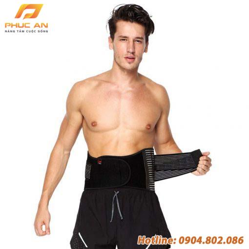 Đai lưng tập gym có lò xo hỗ trợ Aolikes AL7990