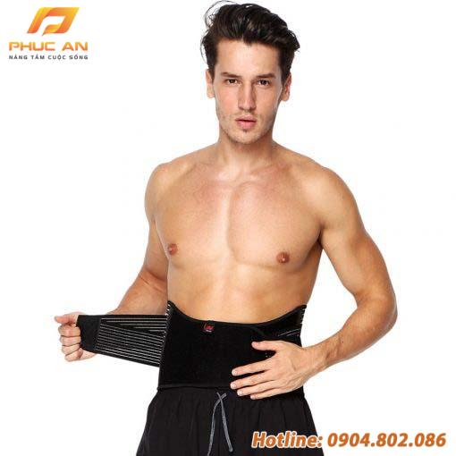 Đai lưng tập gym có lò xo hỗ trợ Aolikes AL7990