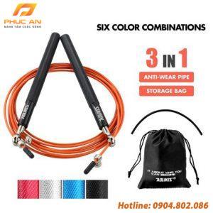 Dây nhảy thể dục tay nắm hợp kim nhôm cao cấp Aolikes AL3202