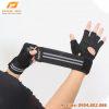 Găng tay nửa ngón tập gym có cuốn cổ Aolikes AL113B