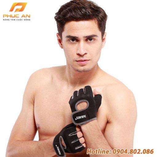 Bộ đôi găng tay nửa ngón tập gym, thể thao Aolikes AL1678