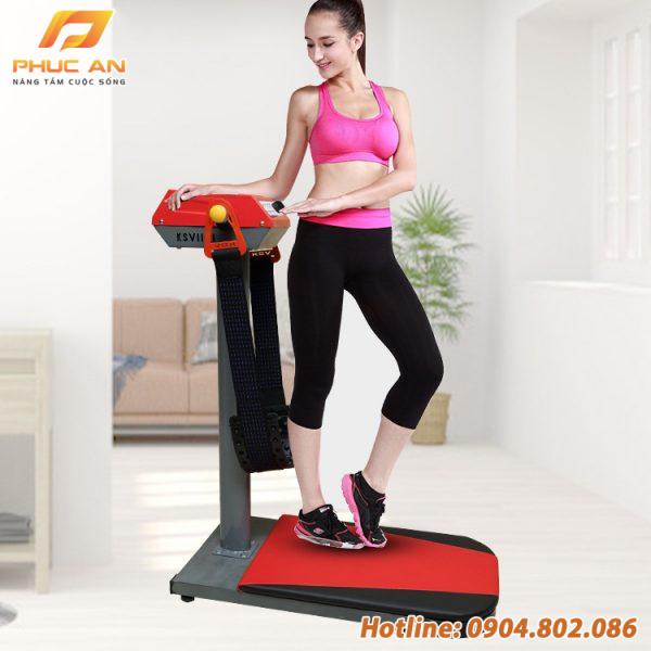 Máy rung bụng đầu đỏ