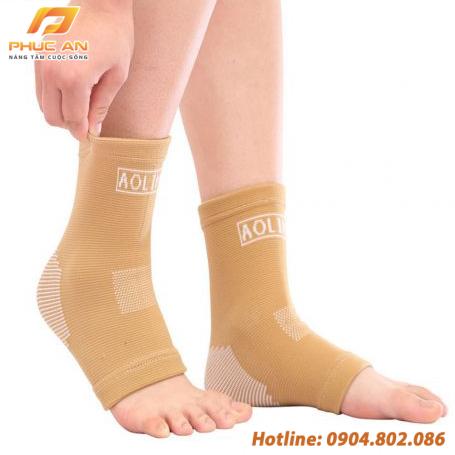 Tất bảo vệ mắt cá chân thể dục thể thao Aolikes AL7526