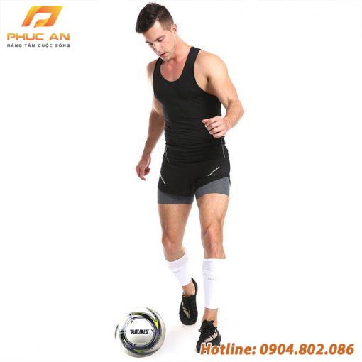 Tất vớ bóng đá bảo vệ ống đồng co giãn, thoáng khí Aolikes AL7968