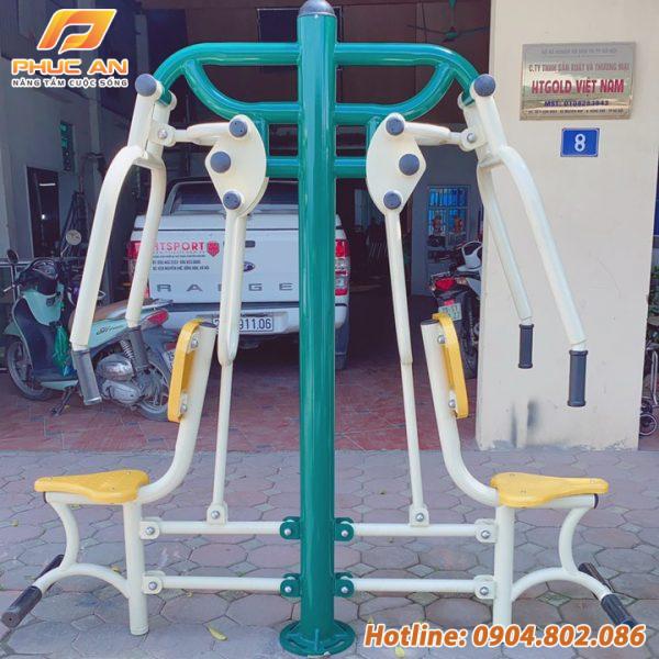 Máy tập đẩy tay đôi