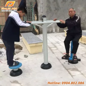 Máy xoay eo 2 vị trí đứng ngồi