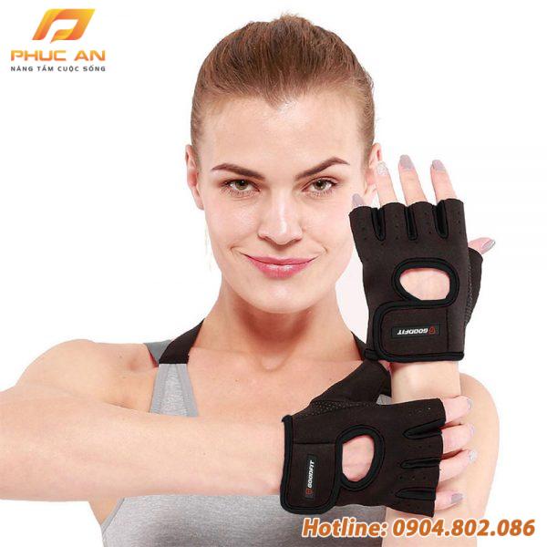 Găng tay, bao tay tập gym GoodFit GF202G