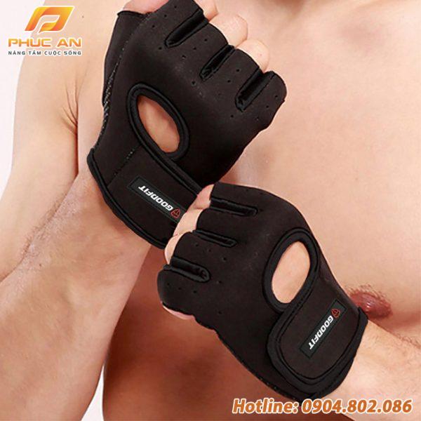 Găng tay, bao tay tập gym GoodFit GF202G