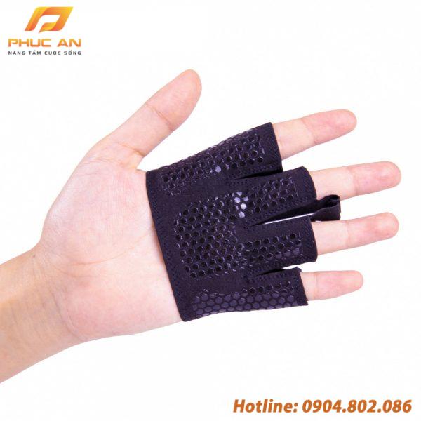 Găng tay tập gym nữ xỏ ngón GoodFit GF204G