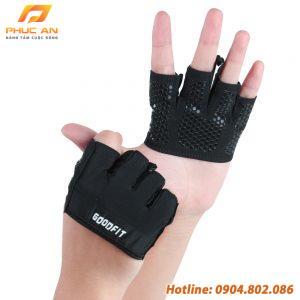 Găng tay tập gym nữ xỏ ngón GoodFit GF204G