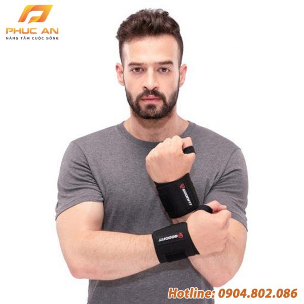 Băng quấn cổ tay tập gym GoodFit GF301W