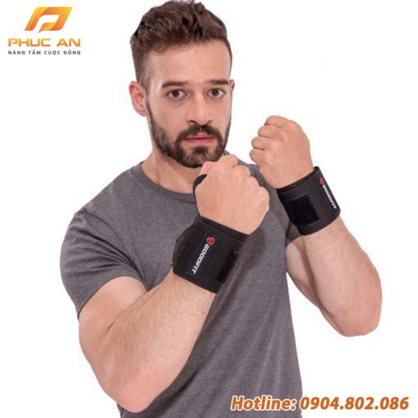 Băng quấn cổ tay tập gym GoodFit GF301W