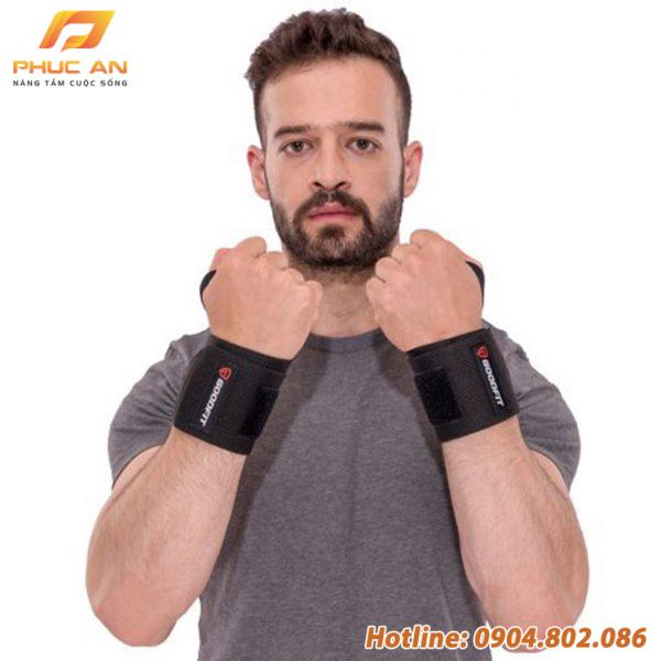 Băng quấn cổ tay tập gym GoodFit GF301W