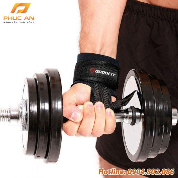 Dây kéo lưng tập gym Lifting Straps GoodFit GF731LS
