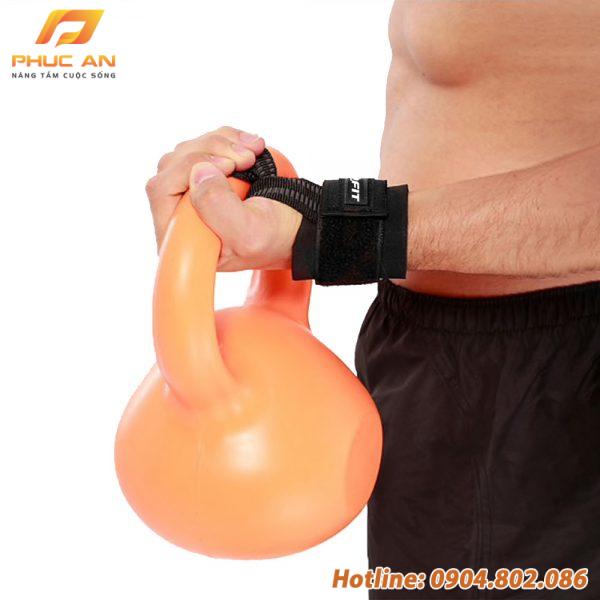 Dây kéo lưng tập gym Lifting Straps GoodFit GF731LS