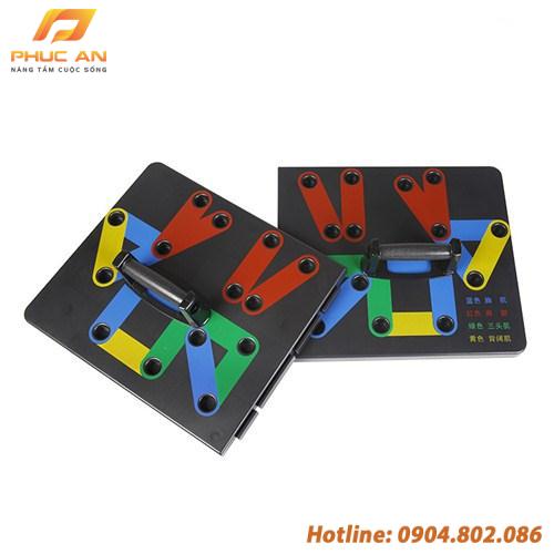 Bộ dụng cụ hít dất chống đẩy 9 in 1