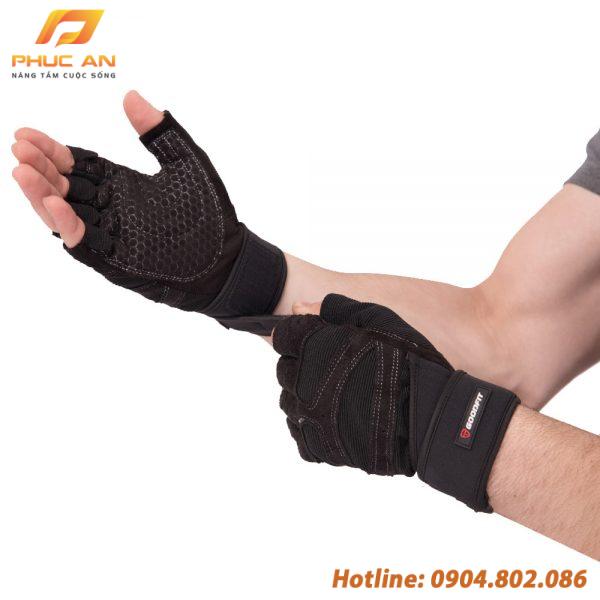 Găng tay tập gym có quấn GoodFit GF201G