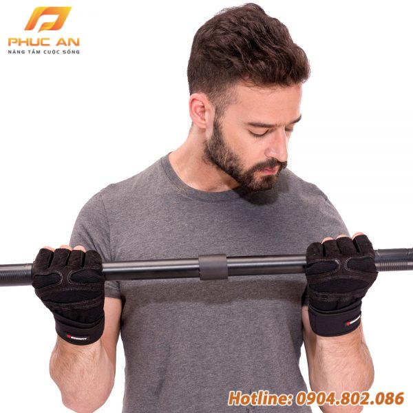 Găng tay tập gym có quấn GoodFit GF201G