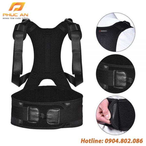 Đai chống gù lưng, áo chống gù lưng chính hãng GoodFit GF713P