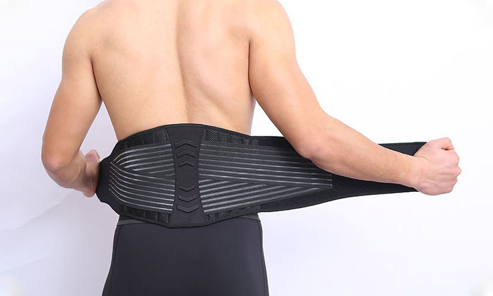 Đai lưng tập gym, bảo vệ cột sống chống đau lưng GF722WS