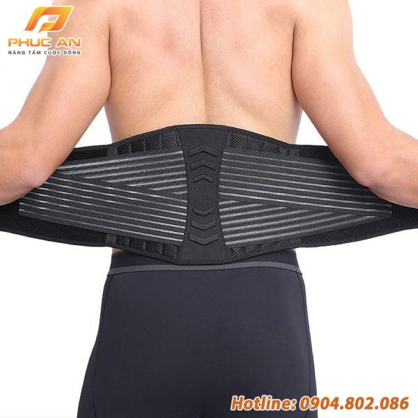 Đai lưng tập gym, bảo vệ cột sống chống đau lưng GF722WS