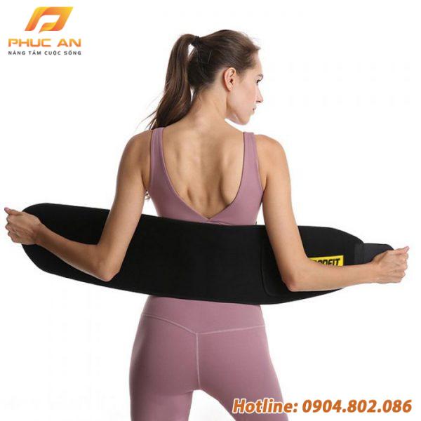 Đai lưng tập gym, đai giảm mỡ bụng GoodFit GF724WS